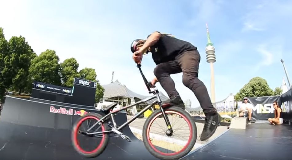 Munich Mash 2017: BMX Spine Ramp Practice Highlights | freedombmx