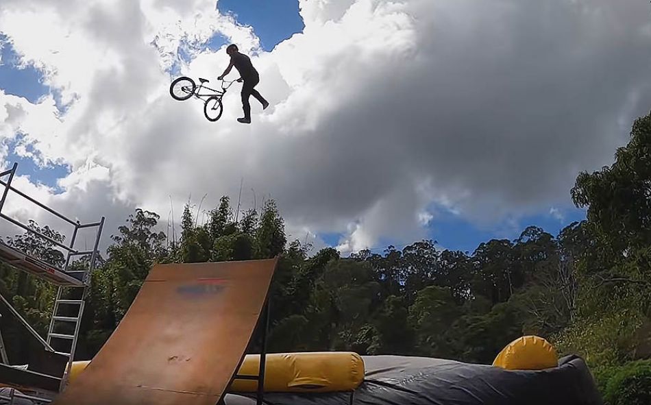 DOUBLE FLIPS &amp; NEW TRICKS at RWILLY LAND! by Logan Martin