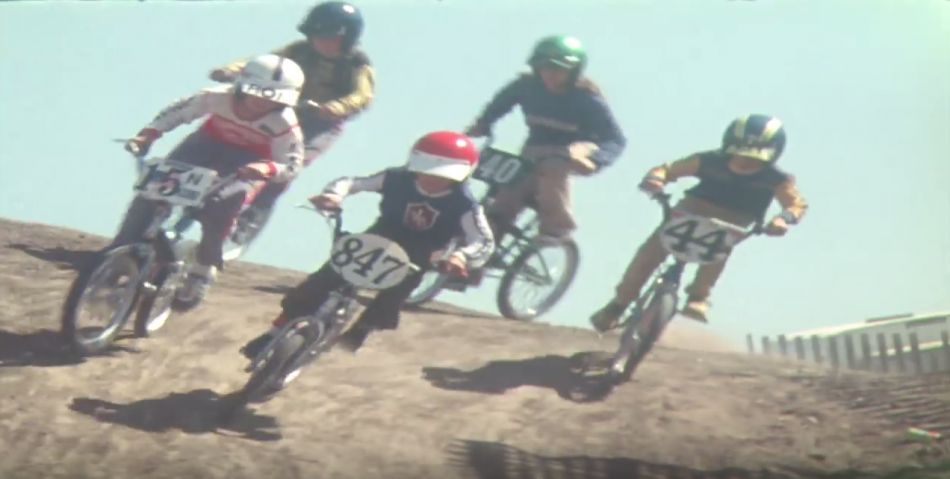 Rare Footage from 1976 Kawasaki BMX Race at Saddleback Park by The Motocross Files