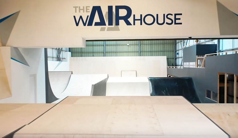 FIRST EVER BMX SESSION AT THE WAIRHOUSE! Biggest ramps at Europe&#039;s largest skatepark! by Adrenaline Alley