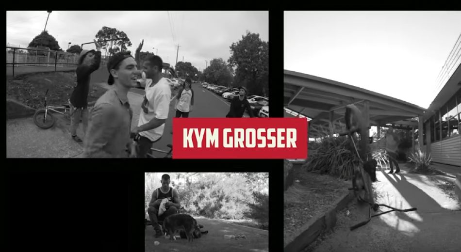 KYM GROSSER - ALIVE &amp; WELL DVD - FOCALPOINT BMX