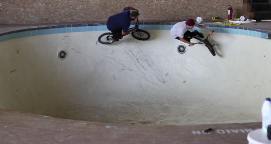 Abandoned hotel pool session from Toy Crew