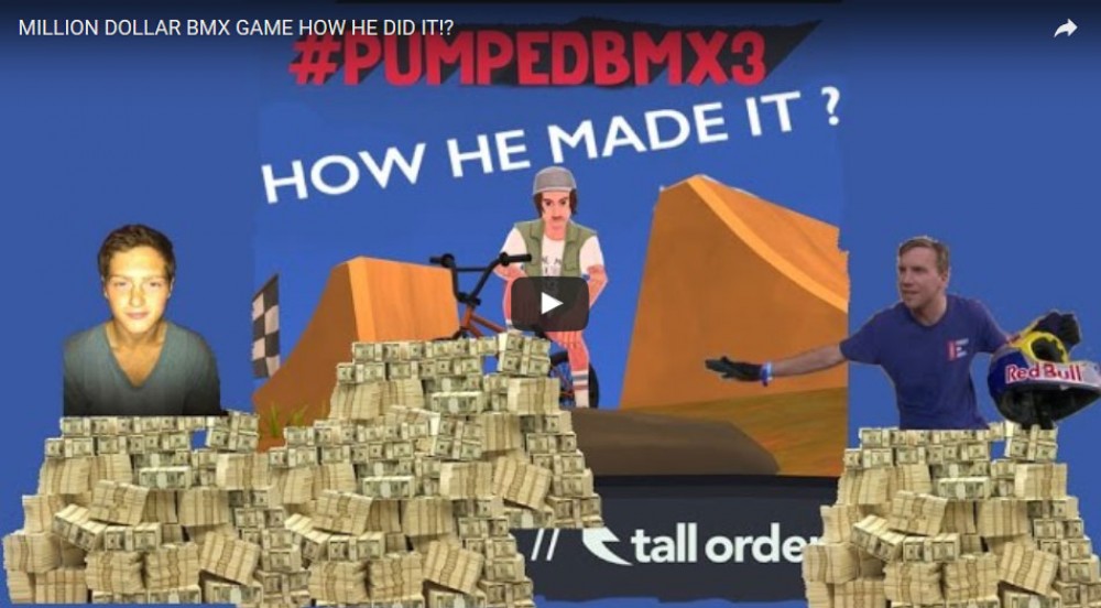 Million Dollar BMX Game. How he did it!? by Tall Order BMX
