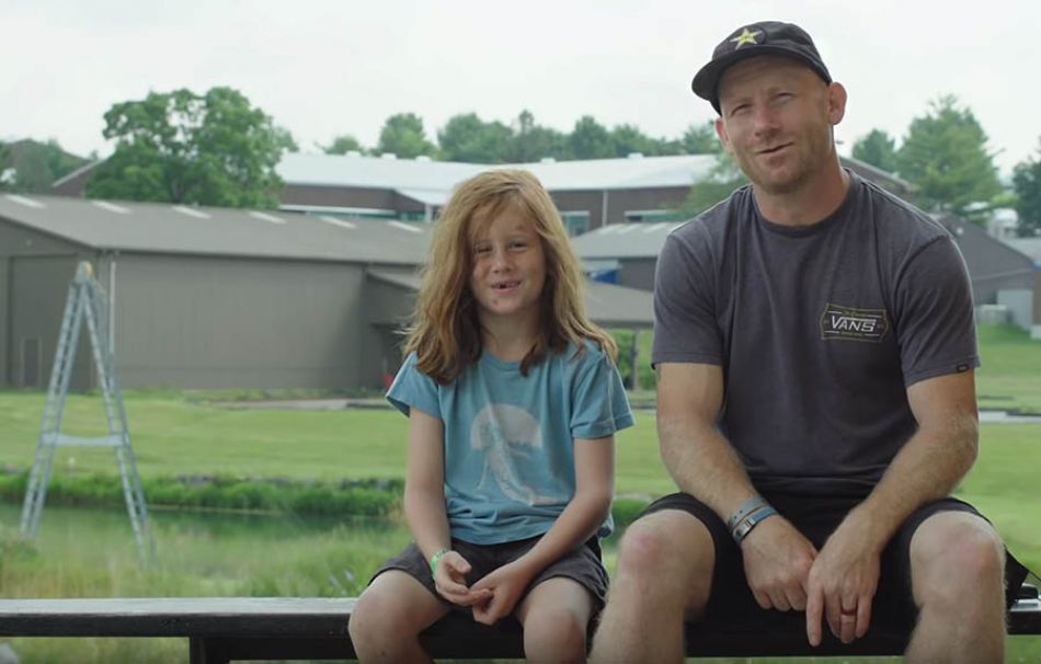VIP: Ryan Nyquist Shreds Woodward PA with 8 Year Old Son Jameson