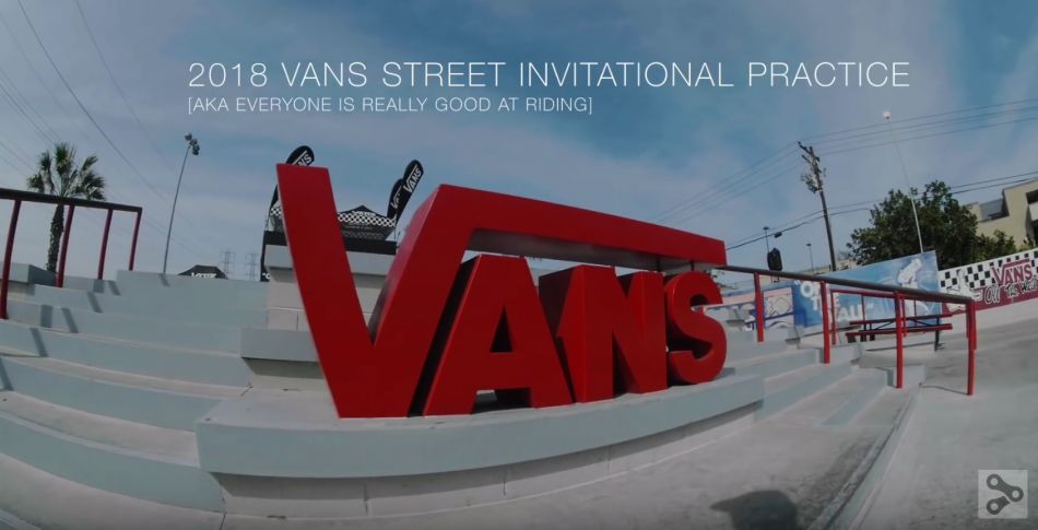 INSANE PRACTICE SESSION AT THE 2018 VANS STREET INVITATIONAL by RIDEBMX