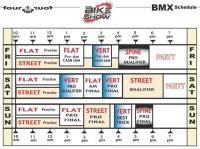 414 Bike Show schedule