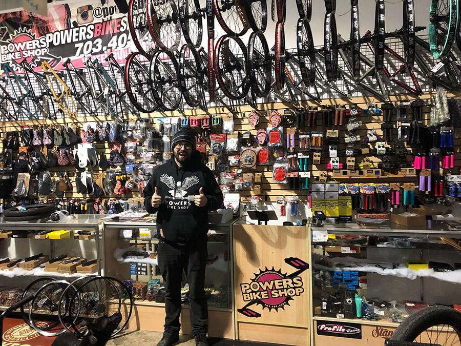 Powers bmx bike store shop