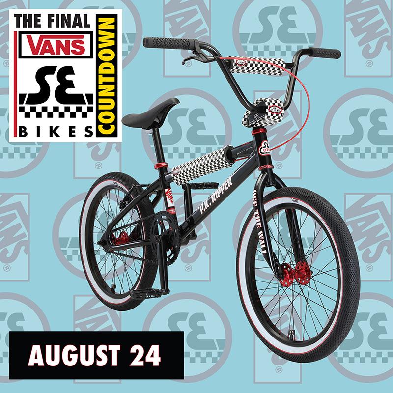 Vans x SE Bikes Big Ripper, Blocks Flyer, PK Ripper Coming Soon 