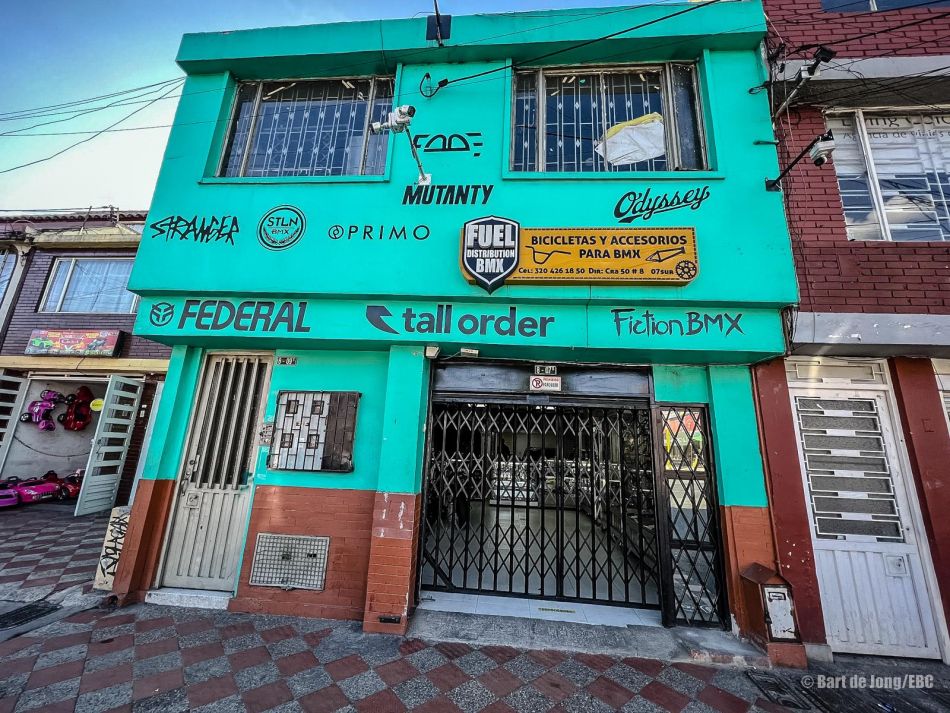 Freestyle in Bogota has 10 core BMX shops! By BdJ