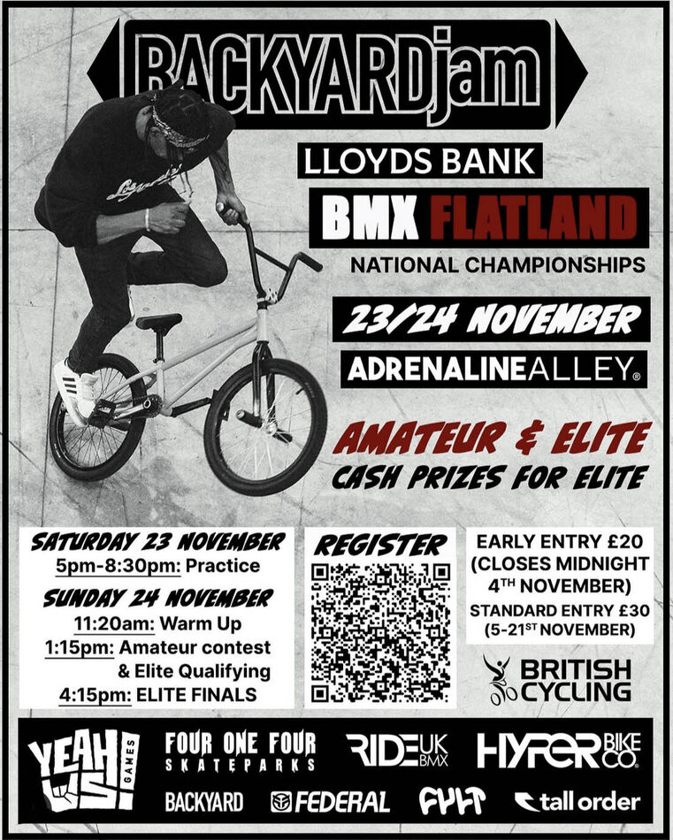 Over 100 upcoming BMX events on the FATBMX calendar. New 2025 Dates/Venues/Flyers added!