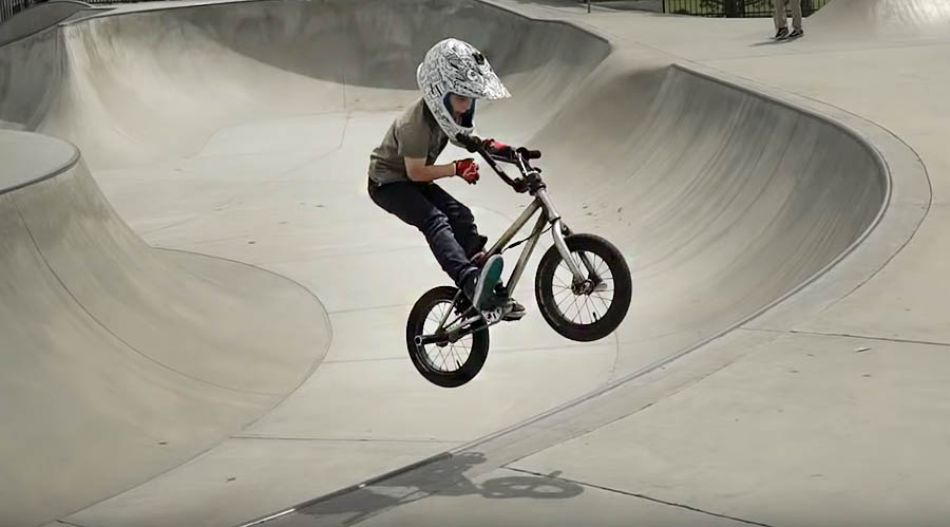 Five Tricks with 8 Year Old BMX Rider Caiden Cernius