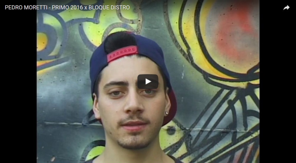 Pedro Moretti - Primo 2016 x Bloque Distro