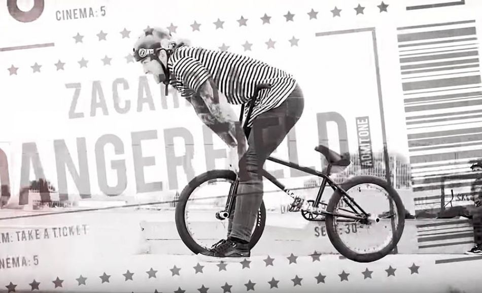 FRONT WHEEL WIZARD - ZAC DANGERFIELD // &quot;Take A Ticket&quot; - Colony BMX