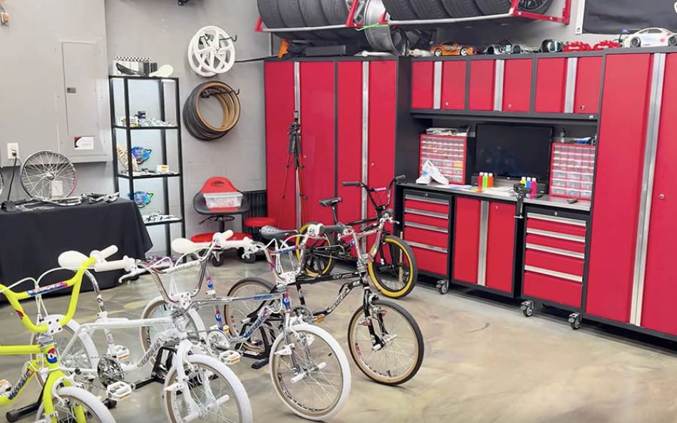 I Converted My Garage into a BMX Shop! By BMX Freestyle Fanatic