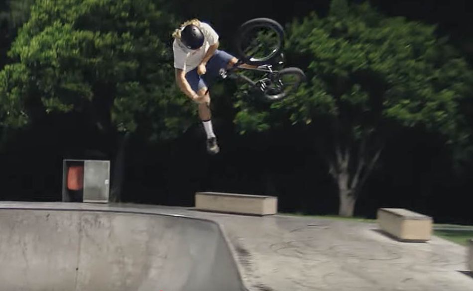 Kaz Campbell &quot;Warm Welcome&quot; by Back Bone BMX