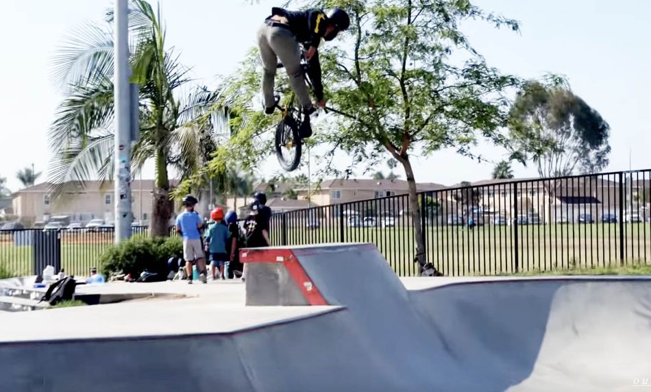 RIDE EVERYTHING - A DAY WITH MYKEL LARRIN. By Our BMX
