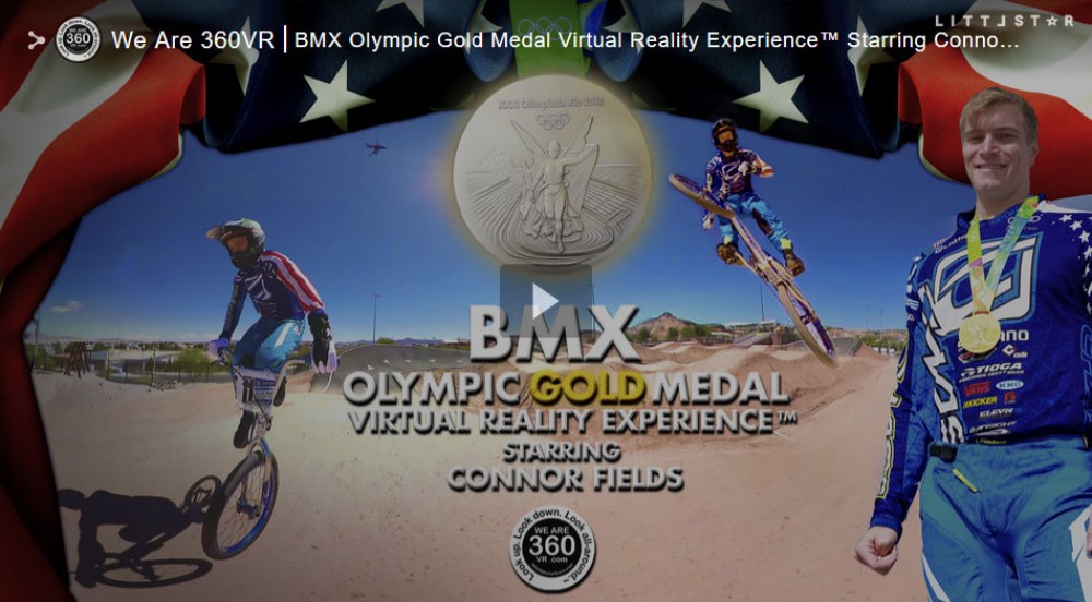 BMX Olympic Gold Medal Virtual Reality Experience™ Starring Connor Fields by We Are 360VR