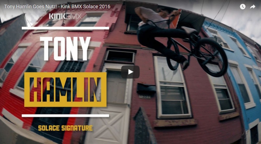 Tony Hamlin Goes Nutz! - Kink BMX Solace 2016