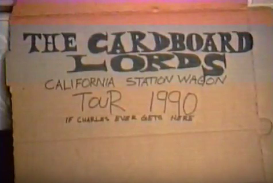 Cardboard Lords California fall tour 1990 Joey Mesa