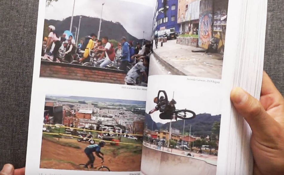 Book view. 76 countries on a BMX. A Colombian Traveler - BMX the world