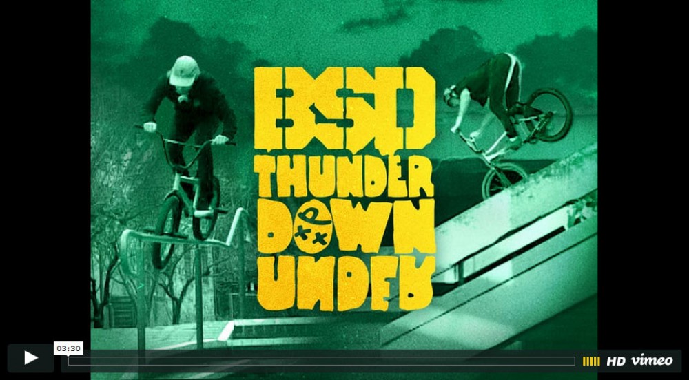 BSD BMX - Thunder Down Under  from BSD BMX