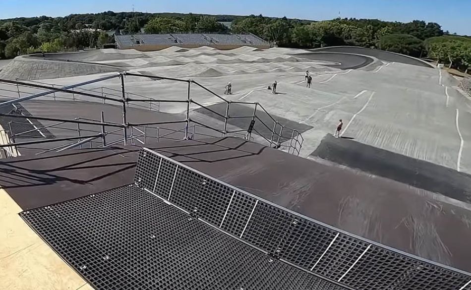 Course Preview of the 2022 UCI BMX Worlds Track in Nantes, France! by Niek Kimmann