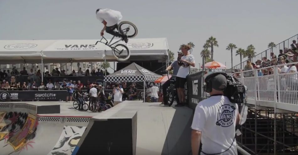 KEVIN PERAZA RIPPING AT THE VANS BMX PRO CUP QUALIFIERS