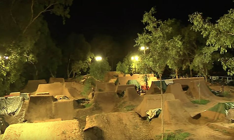 Adelaide City Dirt at Night by Doug Underhill