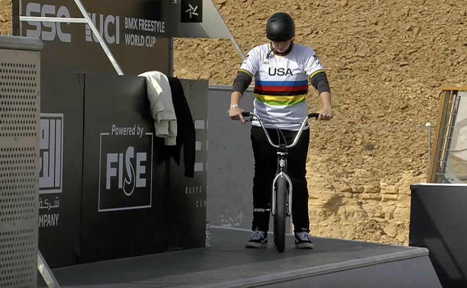 Hannah Roberts - 1st place | Women&#039;s final | UCI BMX Freestyle World Cup Diriyah by FISE