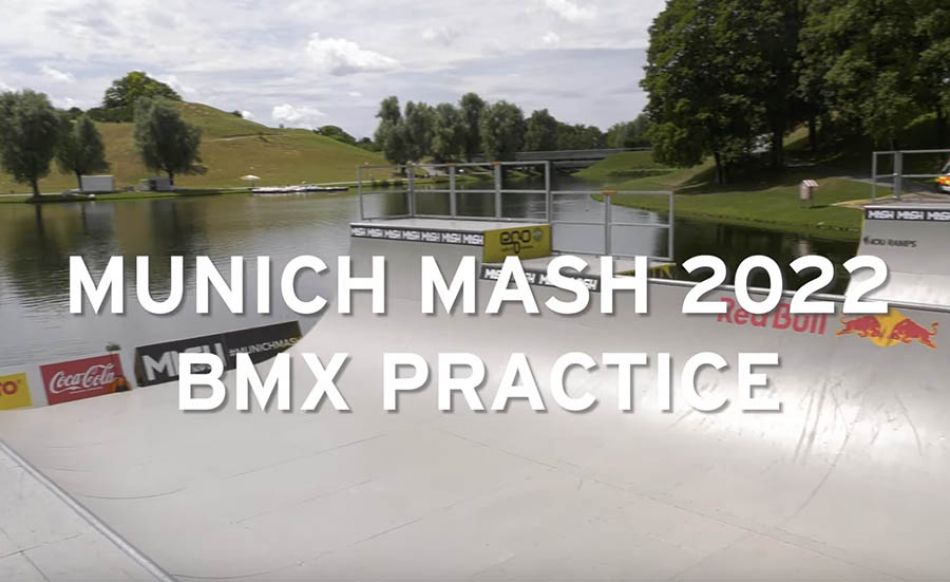 Munich Mash 2022 – BMX Miniramp Practice by freedombmx