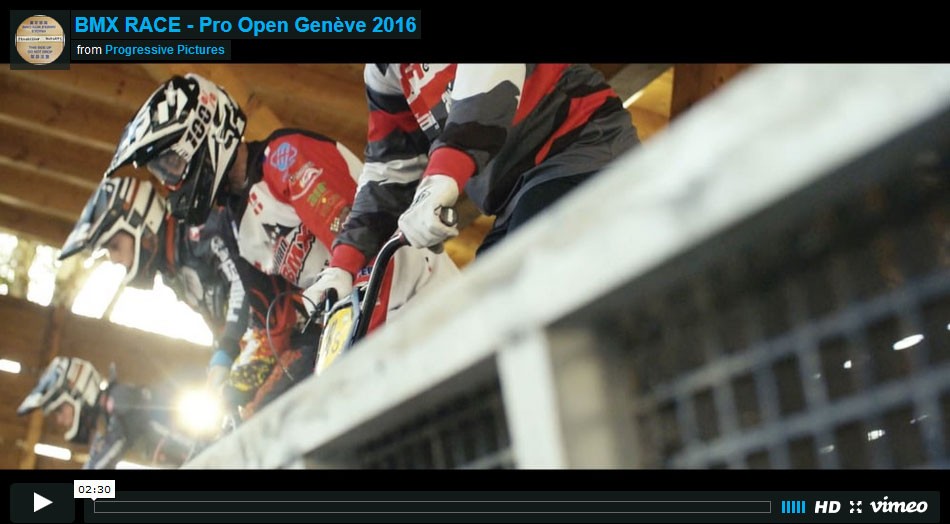 BMX RACE - Pro Open Genève 2016 from Progressive Pictures