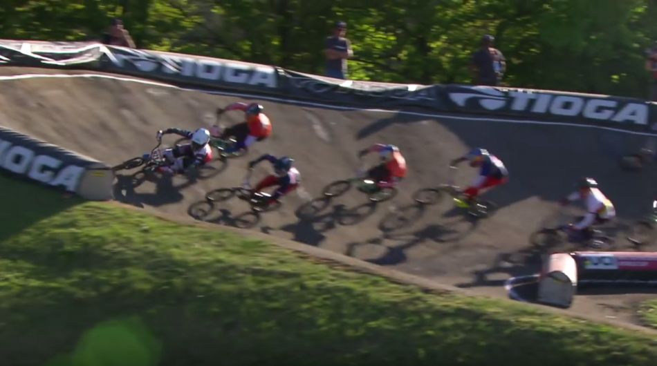 2018: Papendal - UCI BMX SX World Cup Round 4, Elite Men Final by bmxlivetv