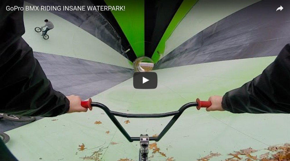 GoPro BMX RIDING INSANE WATERPARK! by Billy Perry
