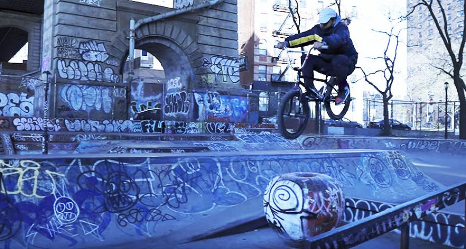 NYC BMX STREET - (NICKEV) | Official Cinematic BMX Video | LIFE BEHIND GRIPS