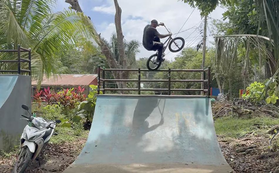 ALL MY BMX CLIPS AT THE PARK | COSTA RICA by Corey Martinez