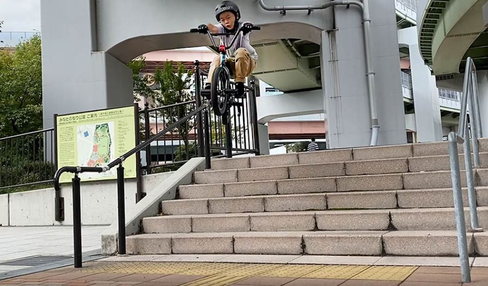 FATBMX KIDS: 9 Year Old BMX Street Shredder /Sousuke Hayata / WTP BMX