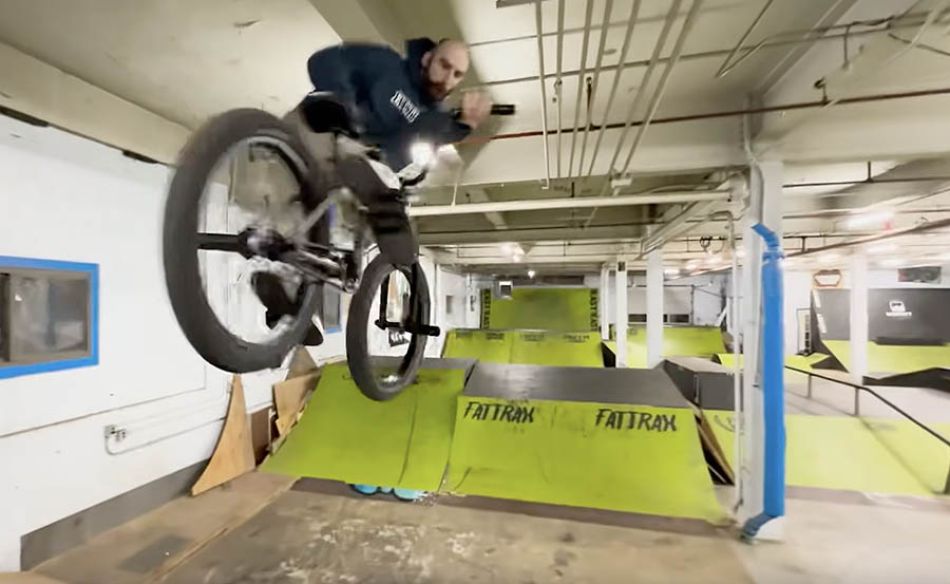 MERRITT BMX visits the new SHREDZONE