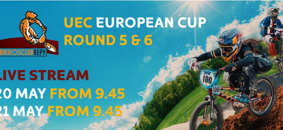 LIVE - 2017 UEC BMX EUROPEAN CUP Rounds 5 and 6 from Prague, Cze.