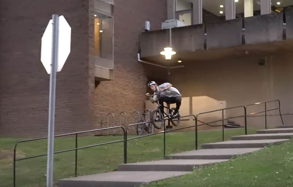 Erik Elstran is chronically underrated. ABD RAW FOOTAGE - BMX STREET by Grant Castelluzzo