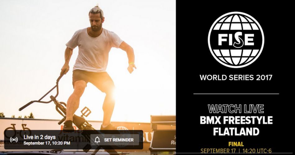 FISE EDMONTON 2017: BMX Freestyle Flat Pro Final