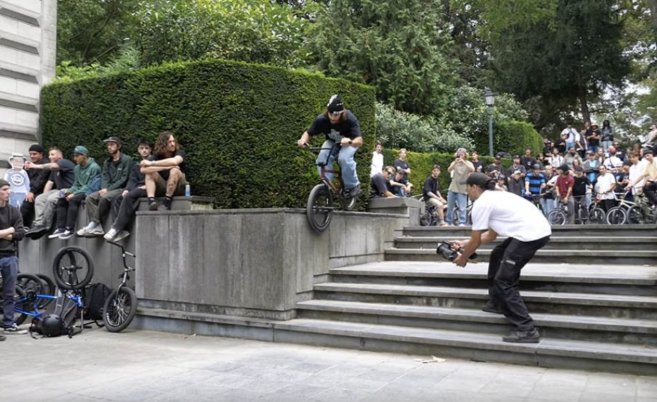 BMX STREET JAM IN BRUXELLES by CLUUTSHOW - PT.2 PJ Martini RENO