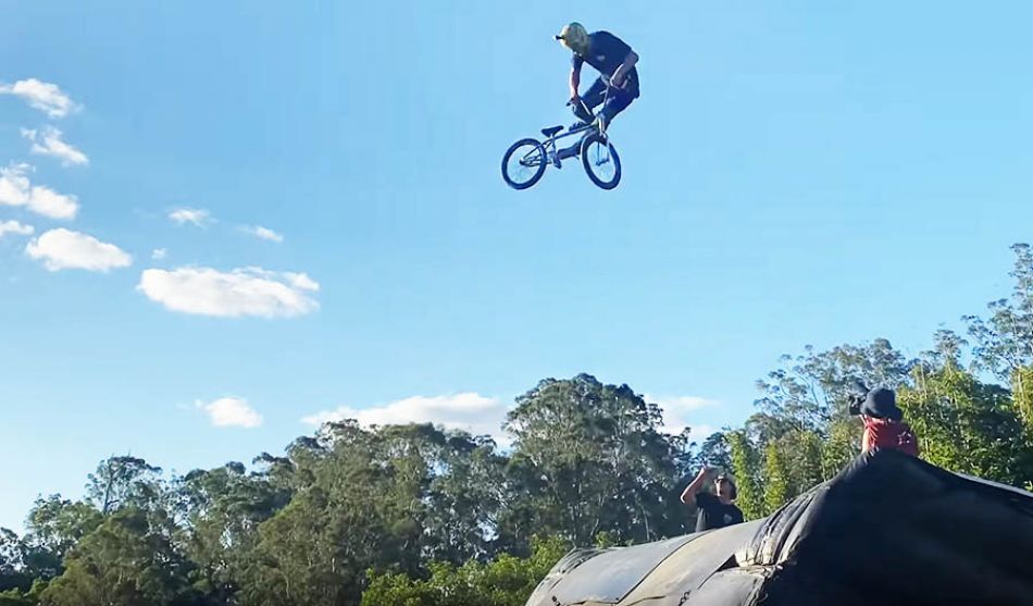 World First 360 Double Backflip Tailwhip on BMX! by Ryan Williams