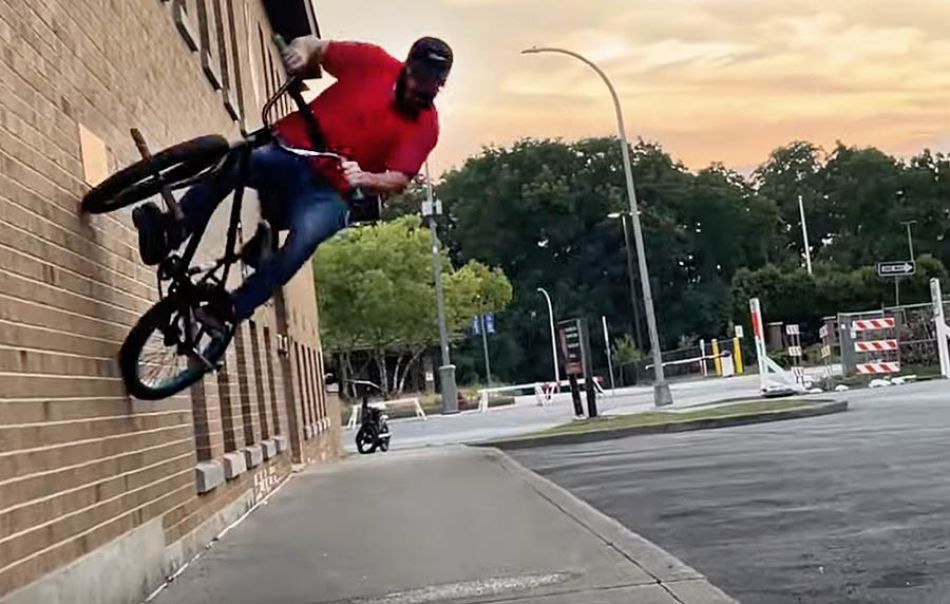 August biking. By Davey Osgood