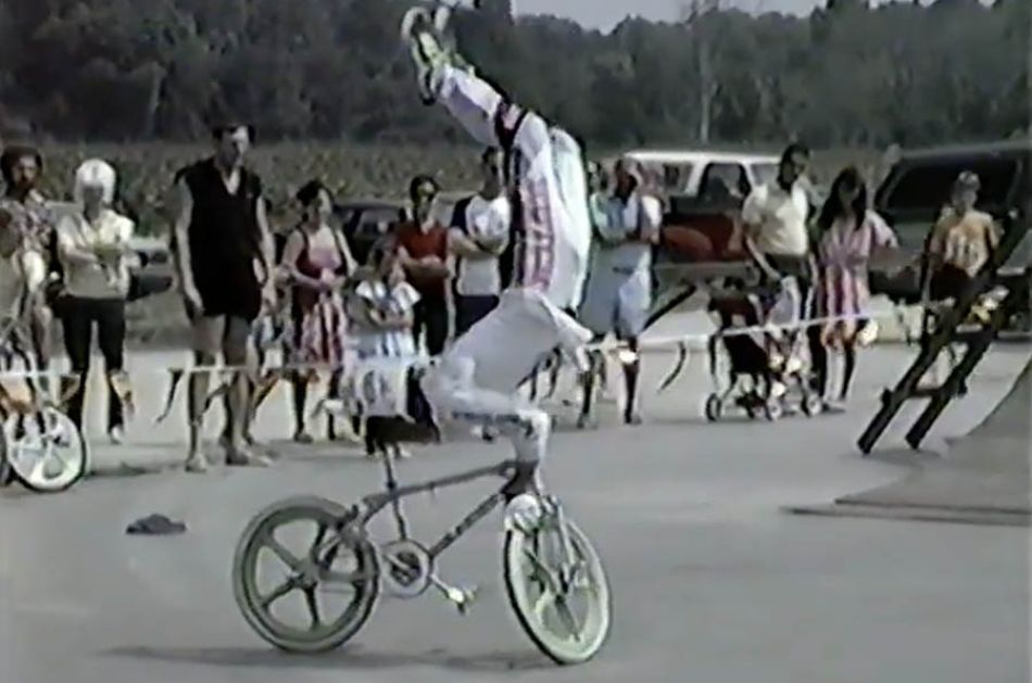 #TBT 1986 Hutch BMX Trick Show Extraordinary Cycles - Old School BMX! By oldschoolstereo