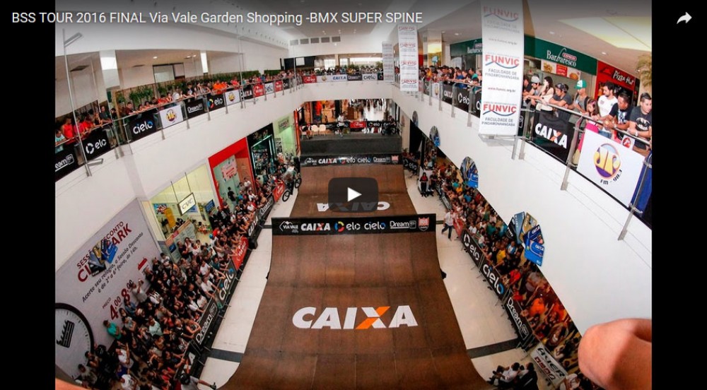 BSS TOUR 2016 FINAL Via Vale Garden Shopping -BMX SUPER SPINE by The Dreambmx