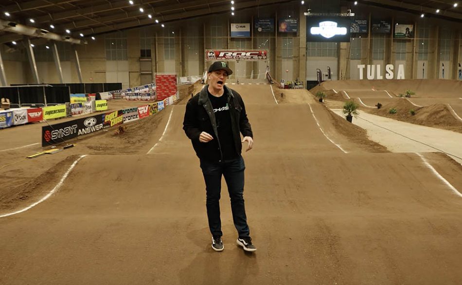 Connor Fields takes you through the Grands track - 2024 Tulsa Track Walk by USA BMX