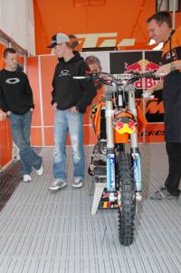 Steve Ramon and his KTM