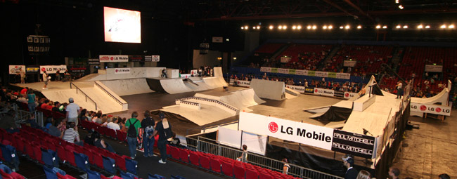 The LG street course