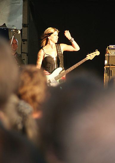 Karen Cuda on Bass