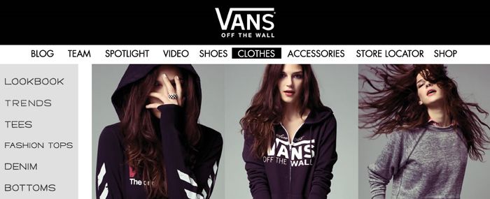 van clothing line